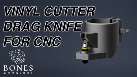 cnc machined knife|stingray drag knife setup.